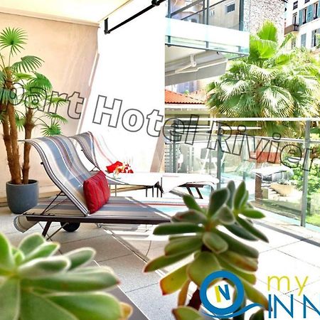 Aparthotel Riviera - Coeur Nice - Grand Superieur Studio Ac - Incroyable Terrasse - Garden View - Terrasse Jardin Pastorelli 1 Exteriér fotografie