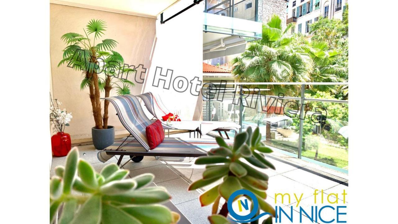 Aparthotel Riviera - Coeur Nice - Grand Superieur Studio Ac - Incroyable Terrasse - Garden View - Terrasse Jardin Pastorelli 1 Exteriér fotografie