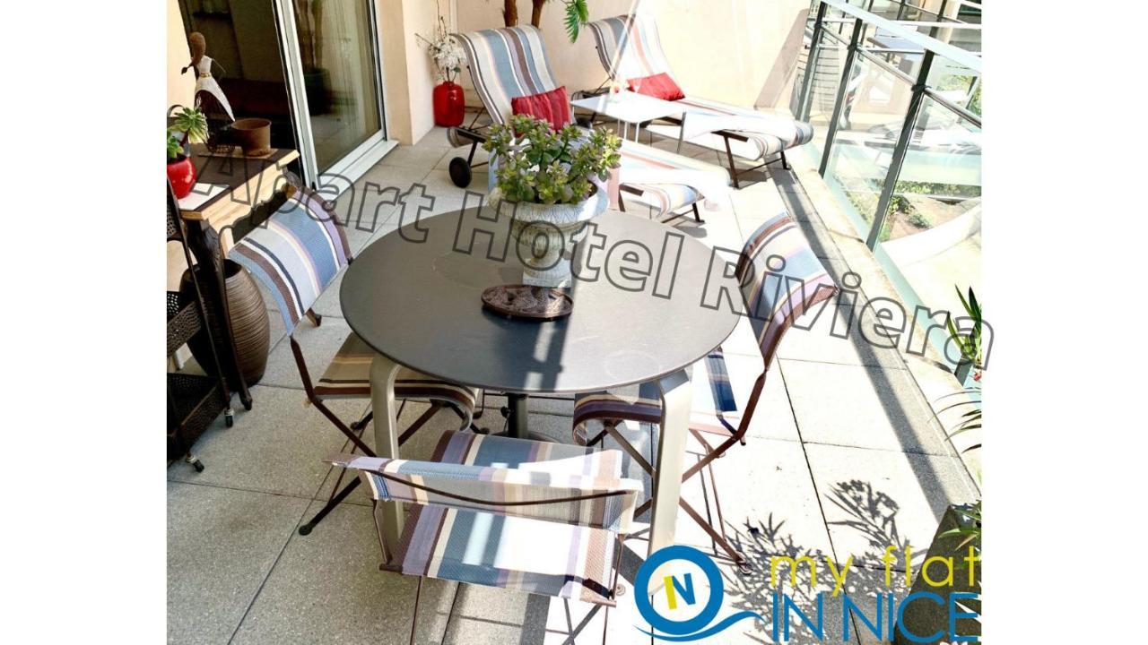 Aparthotel Riviera - Coeur Nice - Grand Superieur Studio Ac - Incroyable Terrasse - Garden View - Terrasse Jardin Pastorelli 1 Exteriér fotografie